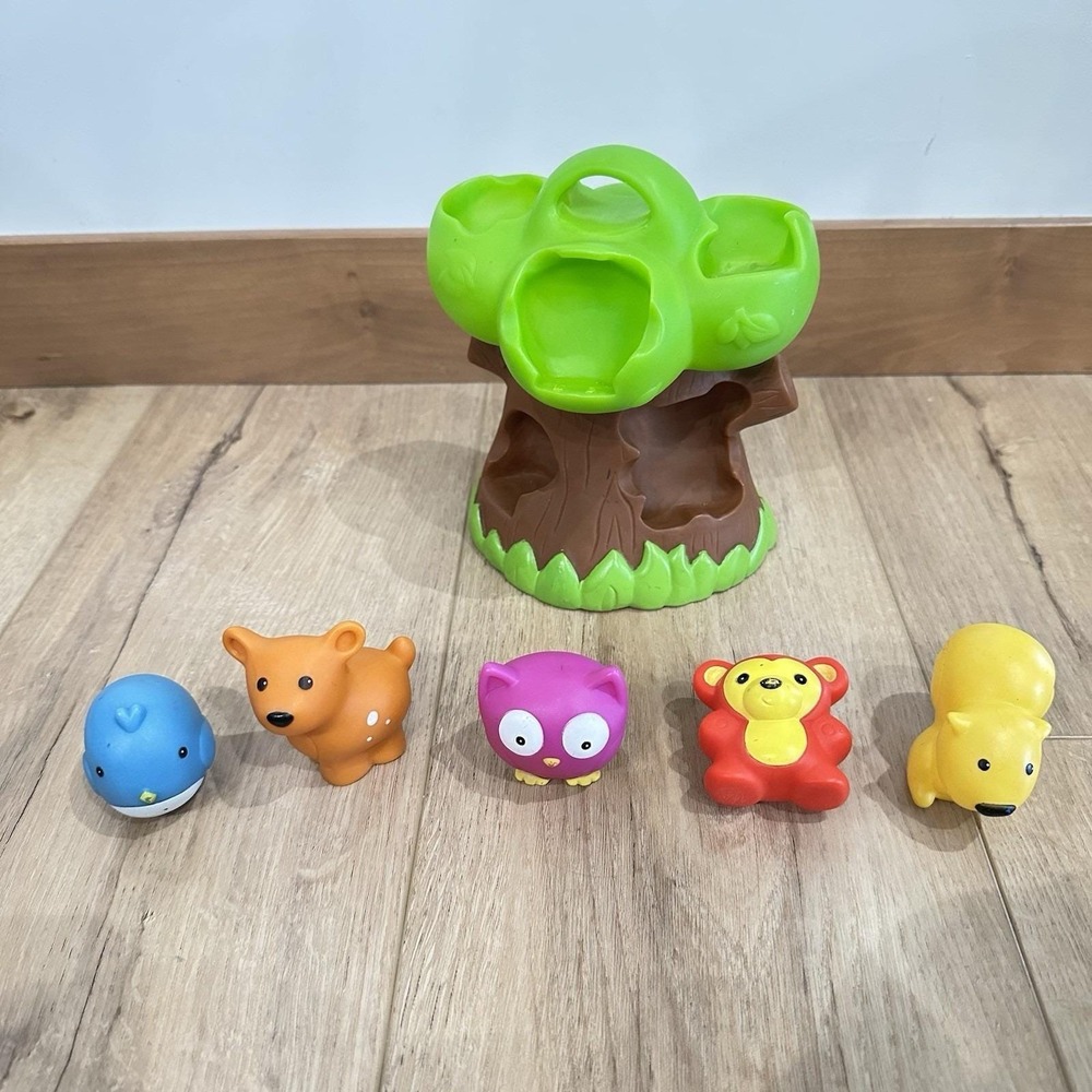 VTG Infantino Animal Tree Forest Friends Toy‎ Fine Motor Toddler Preschool Learn - Picture 2 of 6